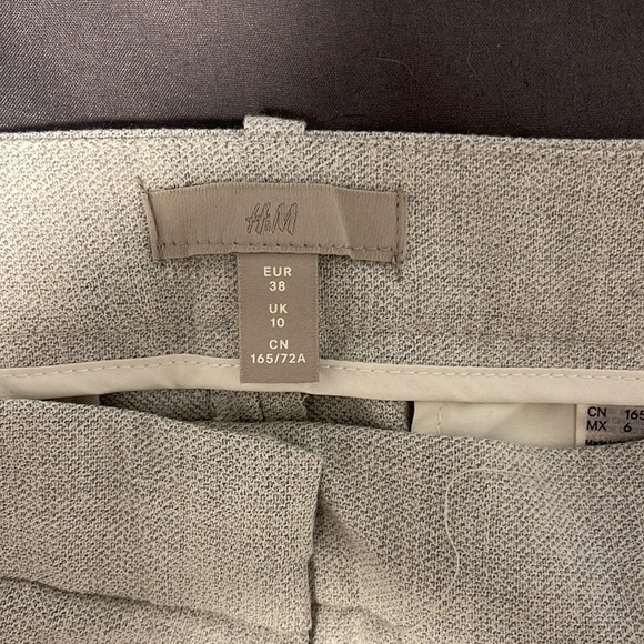 H&M grey slim dress pant - Picture 3 of 4